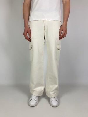 theredthread S cover cargo pants white 白 THEREDTHREAD / ザレッドスレッド】S cover cargo pants