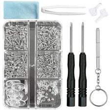 Eyeglass Repair Kit with Screws, 15 Types Screws for Eyeglasses - Fra...