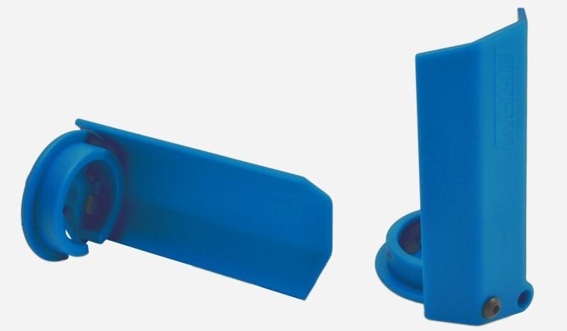 RPM RPM-80435 Shock Rod Protectors (2) Blue Traxxas X-Maxx