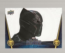 2018 UD Marvel Black Panther Chadwick Boseman T'Challa Indigo 11/50