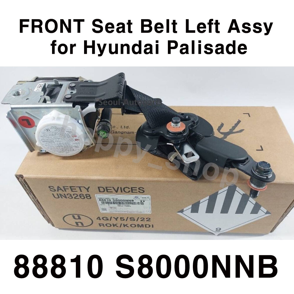 NEW OEM 88810S8000NNB FRONT Seat Belt Left Assy for Hyundai PALISADE ...