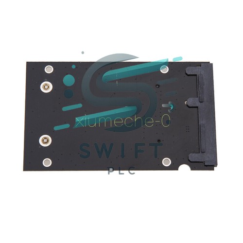 Black Mini Pcie PCI-E SSD mSATA to 2.5" SATA3 Convertor mSATA-SATA Adapter Card - Picture 5 of 5