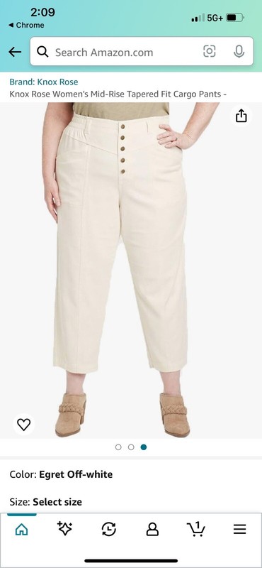 Womens Knox Rose 5 Button Up Ankle Jeans Sz 4x