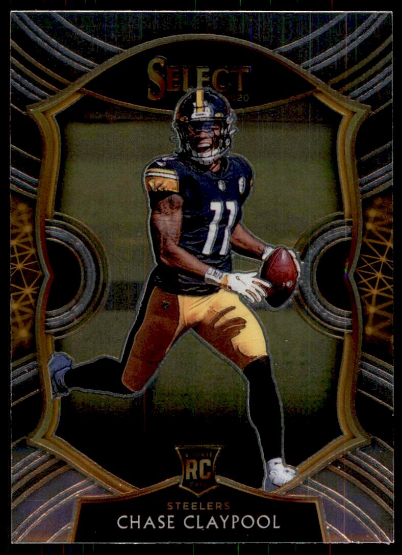 2020 Panini Select Chase Claypool Rookie Pittsburgh Steelers #70