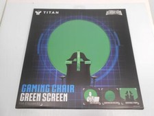 Titan Gaming Chair Green Screen for Streaming Circular 42.9" Diameter Folding.