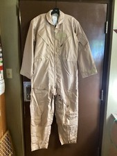 New Tan CWU-27/P Flyers Coveralls Flight Suit - 42 Short