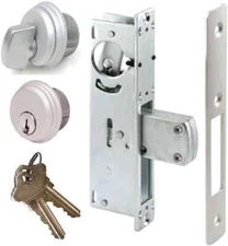 Storefront Door Mortise Lock Swing Deadbolt & Cylinder Combo, Adams Rite Cam