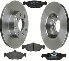 Opel Corsa B Bremsscheiben Bremsen mit Beläge vorn vorne Vorderachse