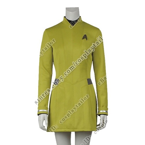gold star trek dress That Dress. The memories of being in that dress will forever be some of my  happiest  1. My reaction on seeing @rebeccaromijn in her fantasy costume!!  2. I couldn't not do