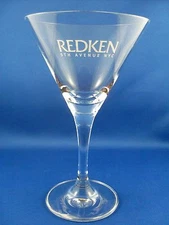 CLEARANCE!! RARE Redken NYC SALON ZWIESEL GERMANY Crystal Martini Cocktail Glass
