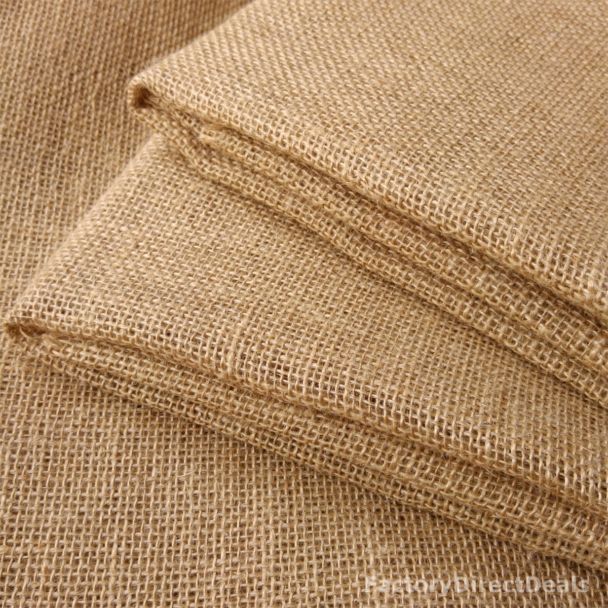 2m 10oz Luxury Jute Hessian Burlap Fabric Wedding Craft Upholstery