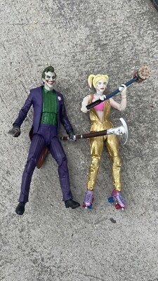 McFarlane Toys Mortal Kombat The Joker 7 In Action Figure + Birds Of Prey Harley