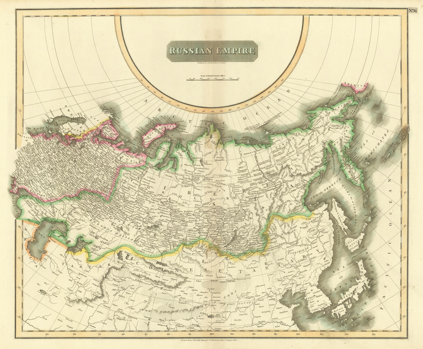 russian empire map