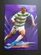 Patrick Roberts Celtic Topps Chrome Purple Card #167/250