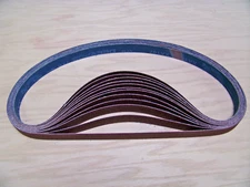 PREMIUM  A/O,  X-WEIGHT  SANDING  BELTS  1" X 42",  10 - PACK,   600-GRIT
