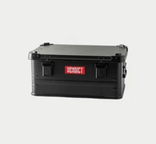 Vendict Camping Box Trunk Cargo Box Large Storage Box Aluminum 47 L