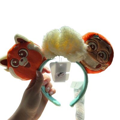 Disney Pixar Turning Red Mei Panda Power Plush Ears Headband NEW Disney Pixar Turning Red Mei Panda Power Plush Headband for  main image 2