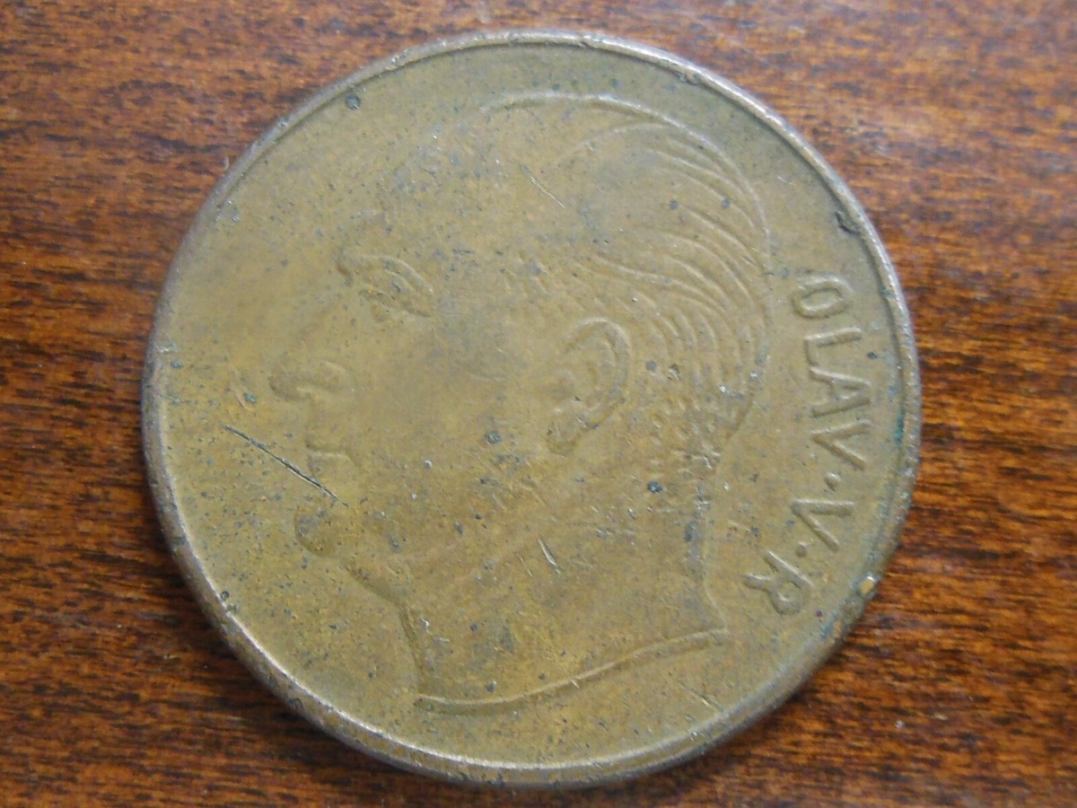 1960 Norway Five (5) Ore 