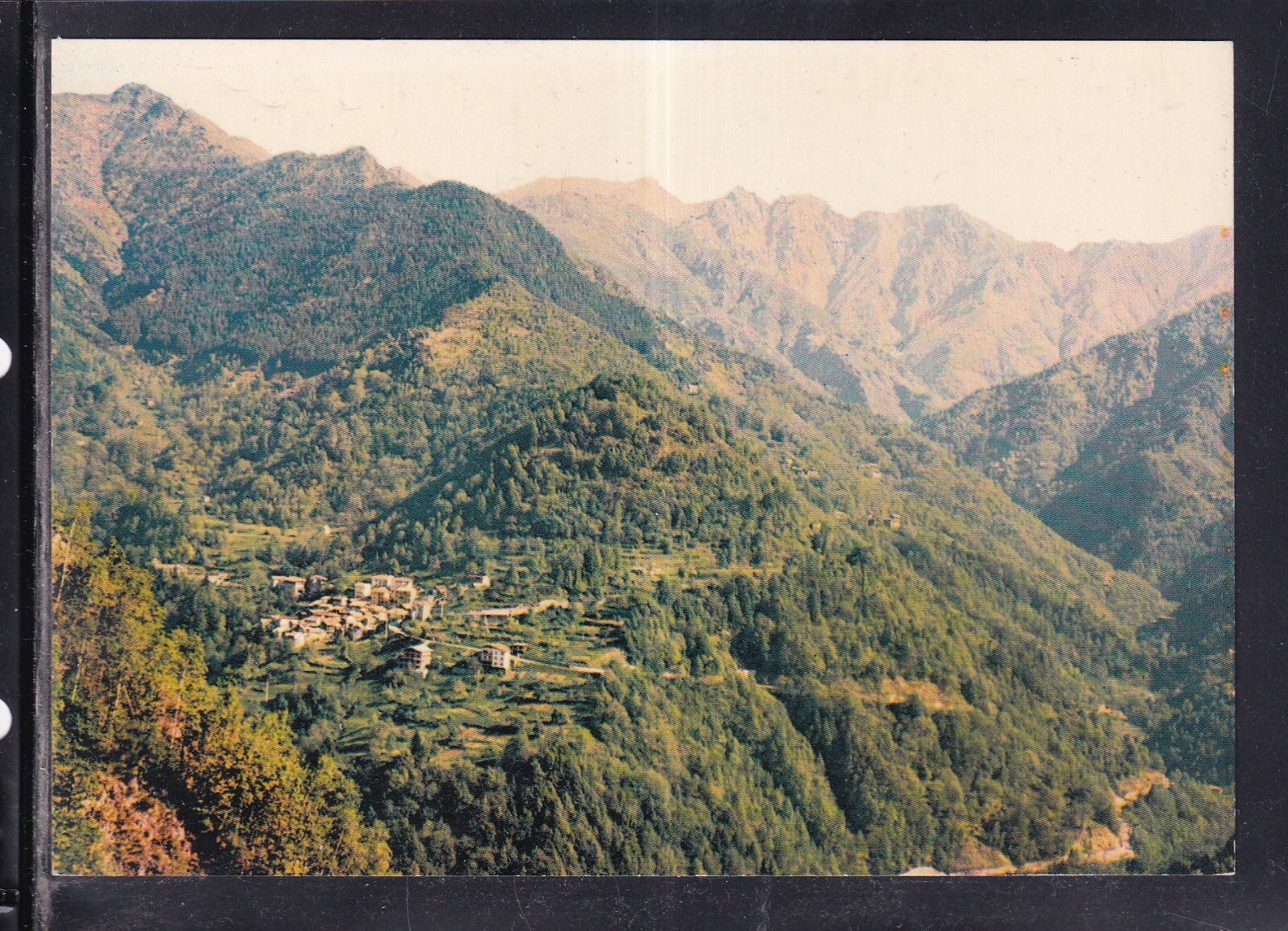 Cartolina Sabbia e il Monte Capio Valsesia AB1579
