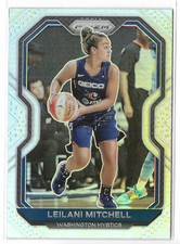 2021 Prizm WNBA Silver Prizm #3 Leilani Mitchell Washington Mystics Utah Utes