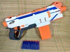 NERF Modulus Regulator - Motorised Gun - With Magazine & 10 New NERF Darts