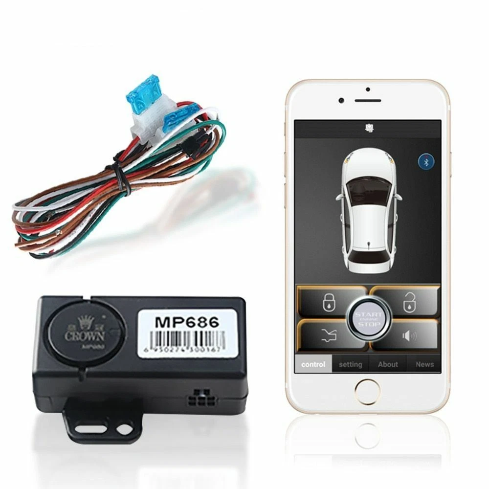 Cell phone remote sales control car