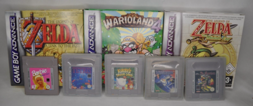 Konvolut Nintendo Game Boy, Color, Advance Spiele z.B. OVP mit Mario, Zelda usw - Bild 1 von 34