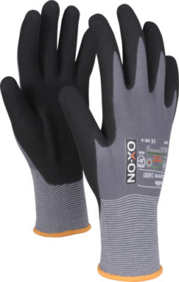 Nitril Arbeitshandschuhe OX-ON Flexible Supreme 1600   Robust, Atmungsaktiv