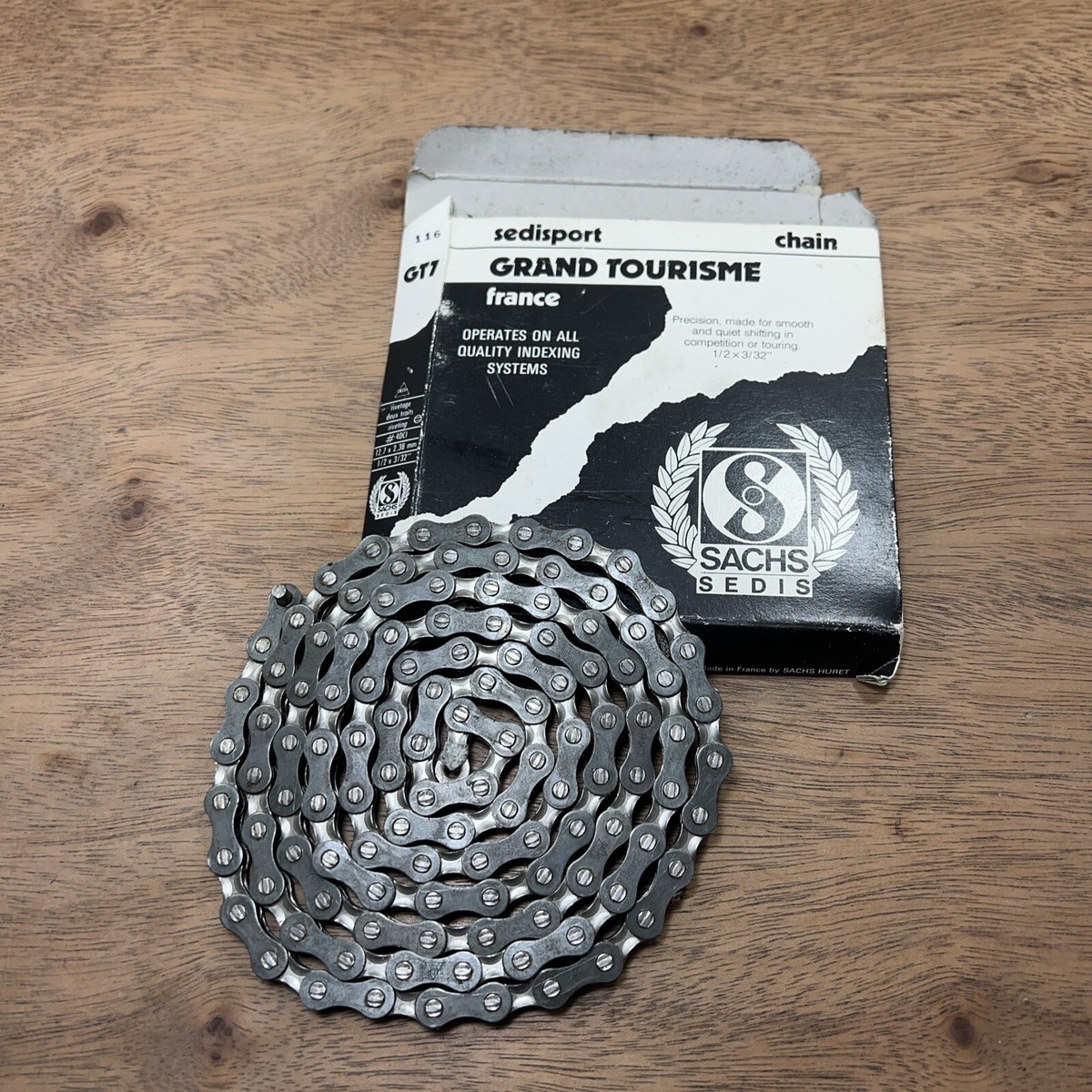 highlight ヨソプ　chainsサノク　mbc Sedisport Sachs Sedis Chain 3/32” 116l GT7 Grand Tourisme Road