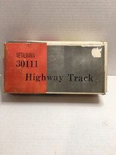 Vintage 1950's Tin Litho Key wind toy car/bus race/street track-WORKS