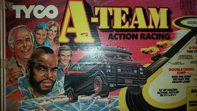 a team slot car set