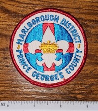 NCAC National Capital Marlborough District PG County Maryland Vintage BSA Patch