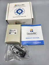 DieseRC Remote Control Switch RF Wireless US-KG10 2KT05 Open Box Free Ship