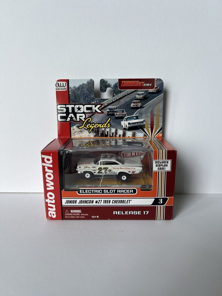 Auto World Thunder Jet Ultra G Junior Johnson 1959 Chevy Slot Car