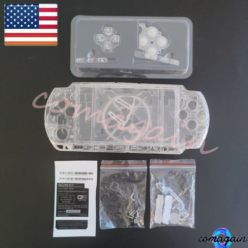 Full Housing Shell Portable Case Cover & Buttons Set For Sony PSP 3000 PSP3000 - Picture 3 of 9