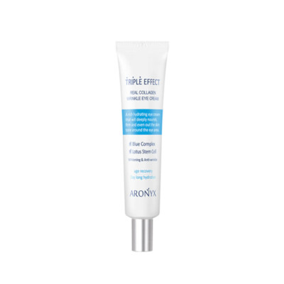 [MEDI FLOWER] ARONYX Triple Effect Real Collagen Wrinkle Eye Cream - 40ml