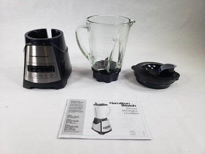 Hamilton Beach Power Elite Wave Action Blender 58148A 700 Watts, Black
