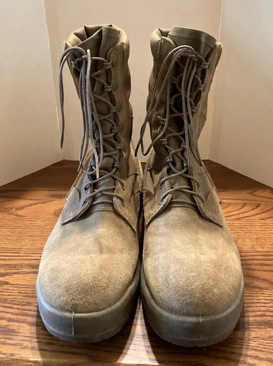 Combat leather boots sz 11.5R brand new waterproof, Vibram sole and Gortex lined BELLEVILLE 11.5 R Army Flight Mens Combat Boots Goretex 293  main image 3