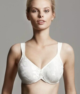 New Wacoal Awareness Full Figure Underwire Bra #85567 Size 32G $65 Ivory