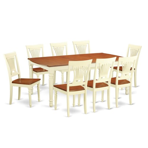 9 Pc Dining room set for 8- Dining Table and 8 Kitchen Chairs - Picture 4 of 4