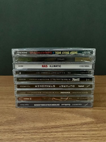 Hip Hop CD Lot – Sealed Collection! 2Pac, Eminem, Nas, Snoop Dogg, Outkast, + - Picture 4 of 9