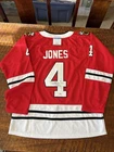Seth Jones Signed Chicago Blackhawks Jersey Psa/Dna Coa Autographed Hockey