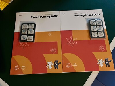Pyeong Chang  2018 OLYMPIC info booklet and magnet set - SHIPS FREE