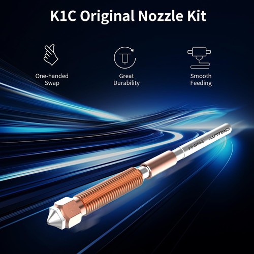 Creality K1C Nozzle 0.4mm Unicorn Quick-Swap Nozzle for Creality K1C/Ender 3 V3 - 第 2/6 張圖片