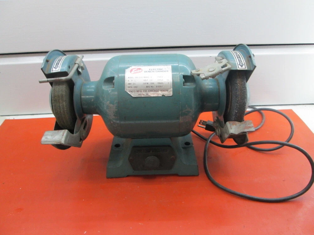 Electric bench grinder outlet