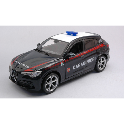 ALFA ROMEO STELVIO 2017 CARABINIERI 1:24 Burago Forze dell'Ordine Modellino - Imagen 3 de 4