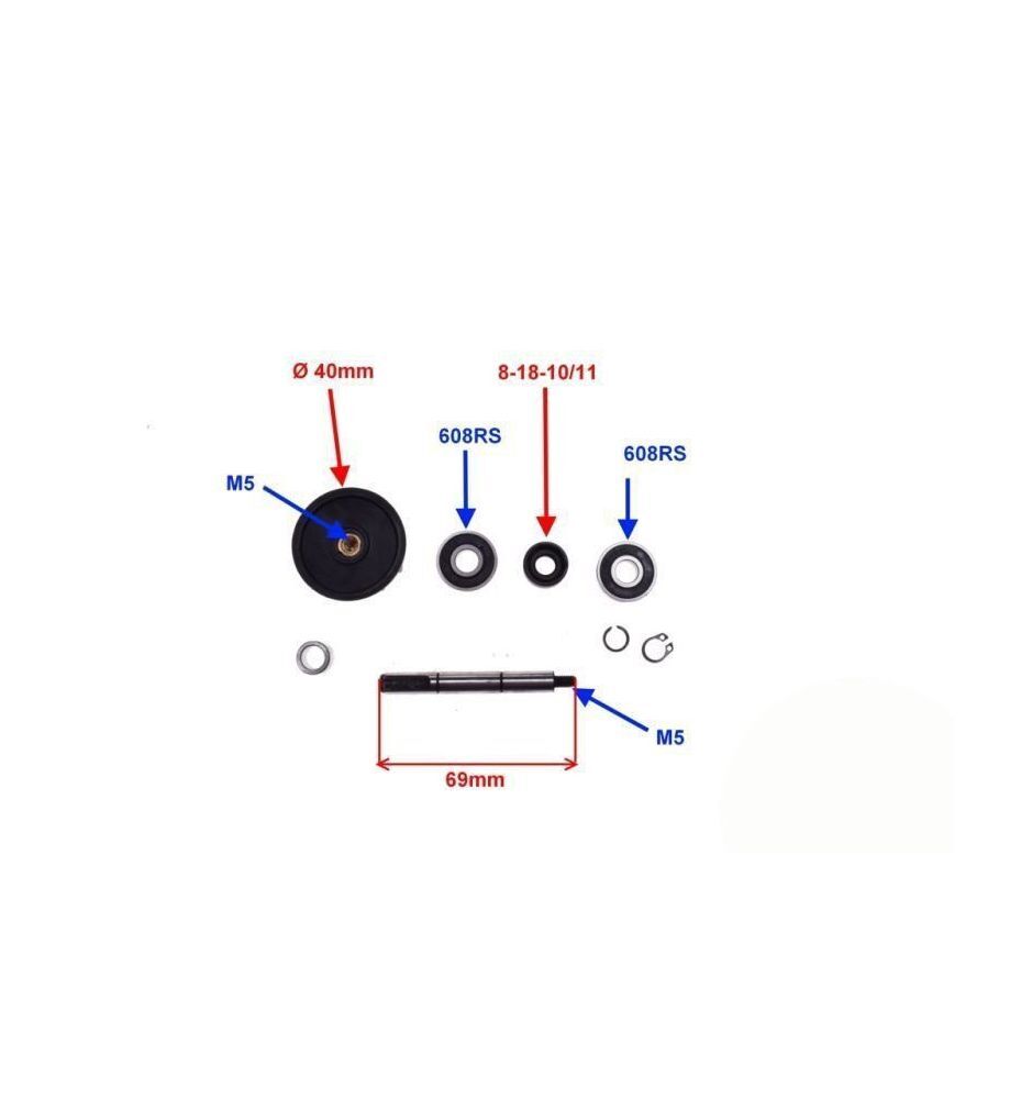 Pompe à eau à haut débit pour circuit liquide Gilera Runner FX 94/99 - 3