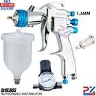 Devilbiss SLG-620-1.3mm Spray Gun Gravity Feed  with gauge & filter