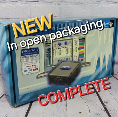 PreSonus Inspire 1394 4x4 Firewire Digital Recording Interface/ COMPLETE NOOB