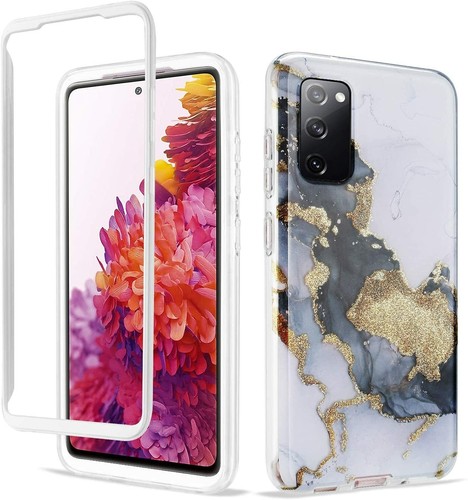 For Samsung Galaxy S20/S21/Note20 Plus Ultra TPU Case Slim Marble Stylish Cover - Picture 3 of 22